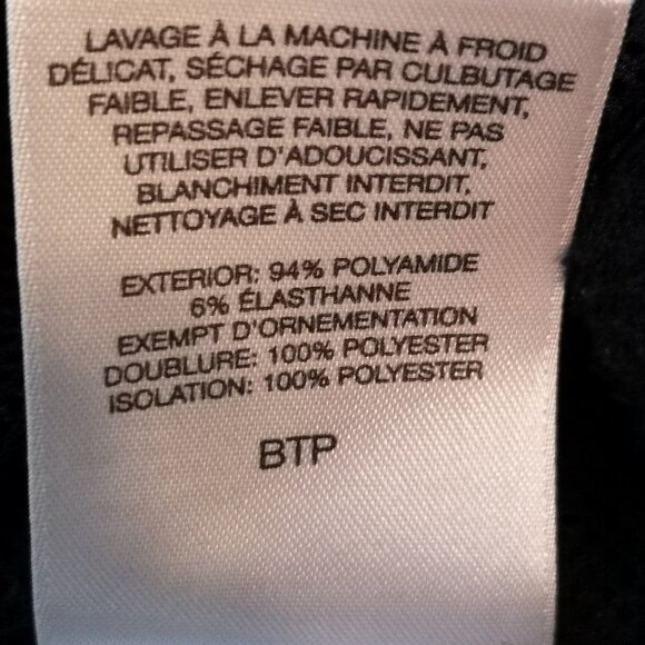 Columbia Sportswear Company Woman's Black Full Zip Fleece Lined Bomber Jacket - Picture 8 of 12